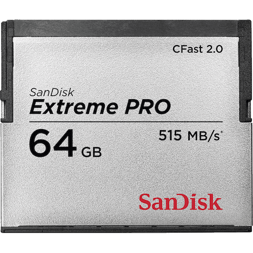 SanDisk Extreme PRO 64GB CFast 2.0 Card