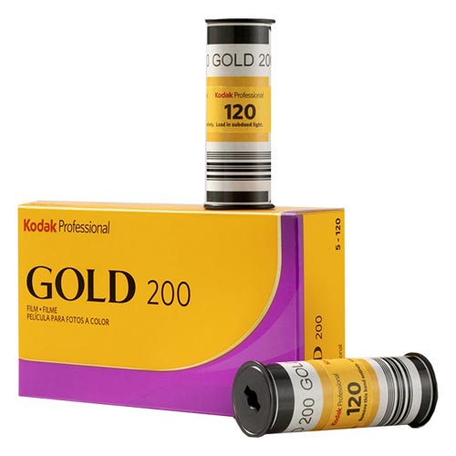 Kodak Gold 200 120 Film (5 Pack)