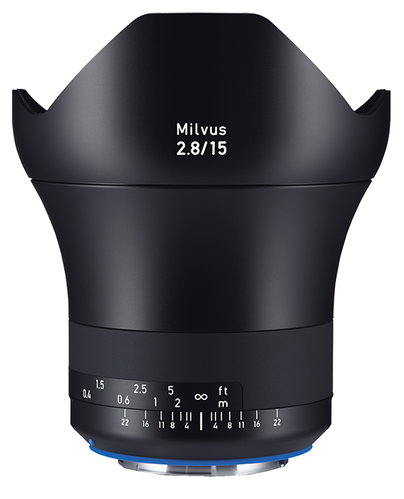 Zeiss Milvus F2.8 15mm Lens ZE Mount