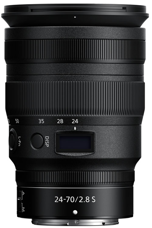 Nikon NIKKOR Z 24-70mm f2.8 S Lens