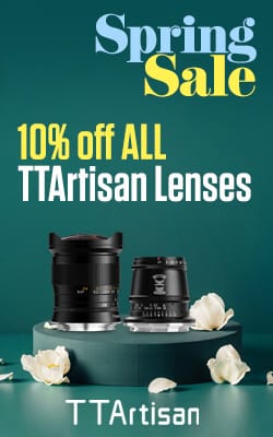 10% off All TTArtisan Lenses