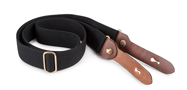 A completely removable, adjustable shoulder strap