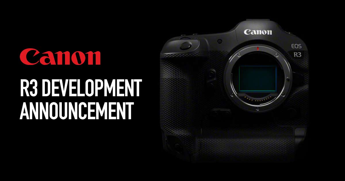 Canon EOS R3 Tech Development Announcement