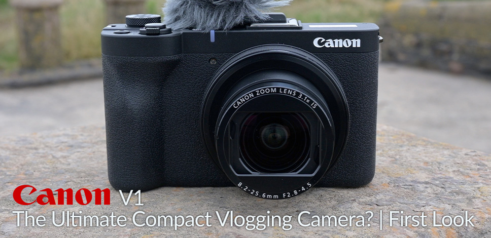 Canon V1 | The Ultimate Compact Vlogging Camera? | First Look