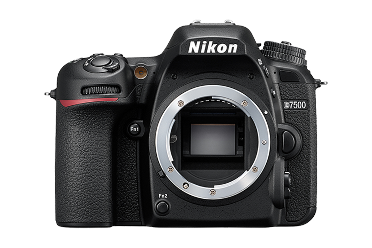 Nikon D7500 Front View