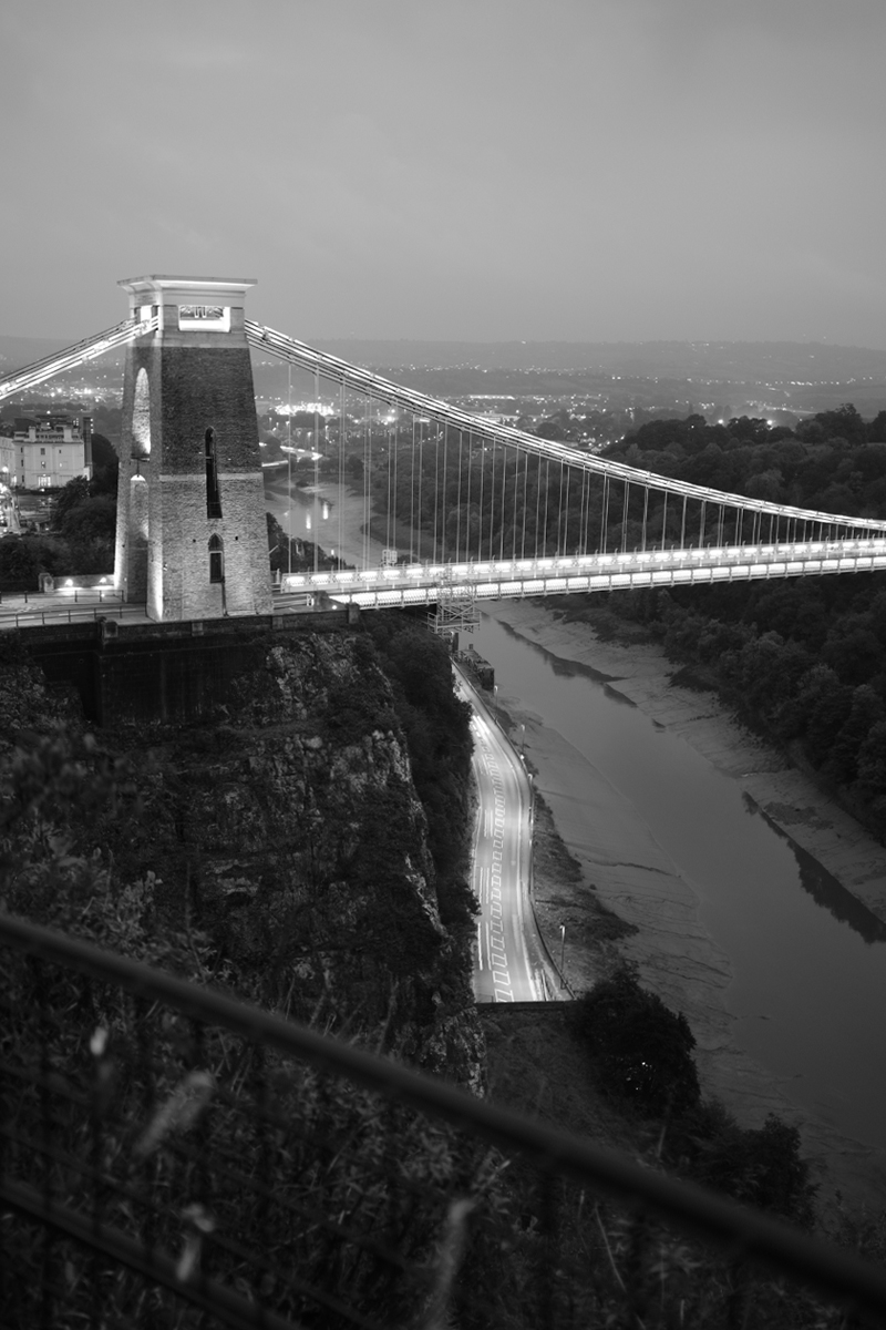 Clifton Suspension Bridge shot on the Fujifilm X-Pro 3
