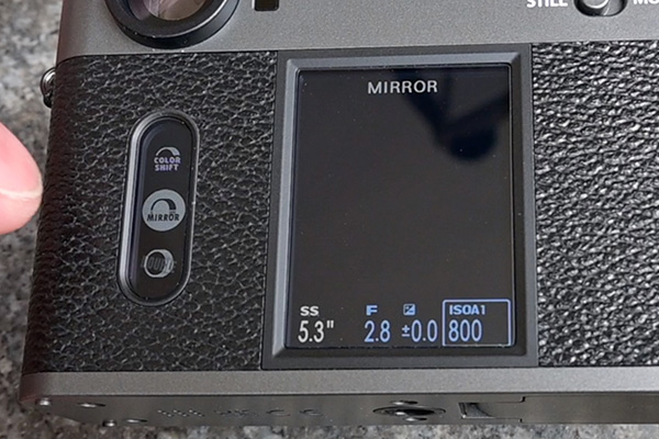 Fujifilm X-Half Filters | Sub LCD