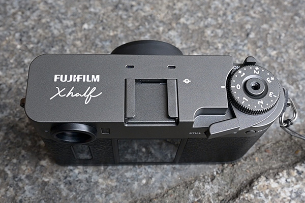 Fujifilm X-Half Top Panel