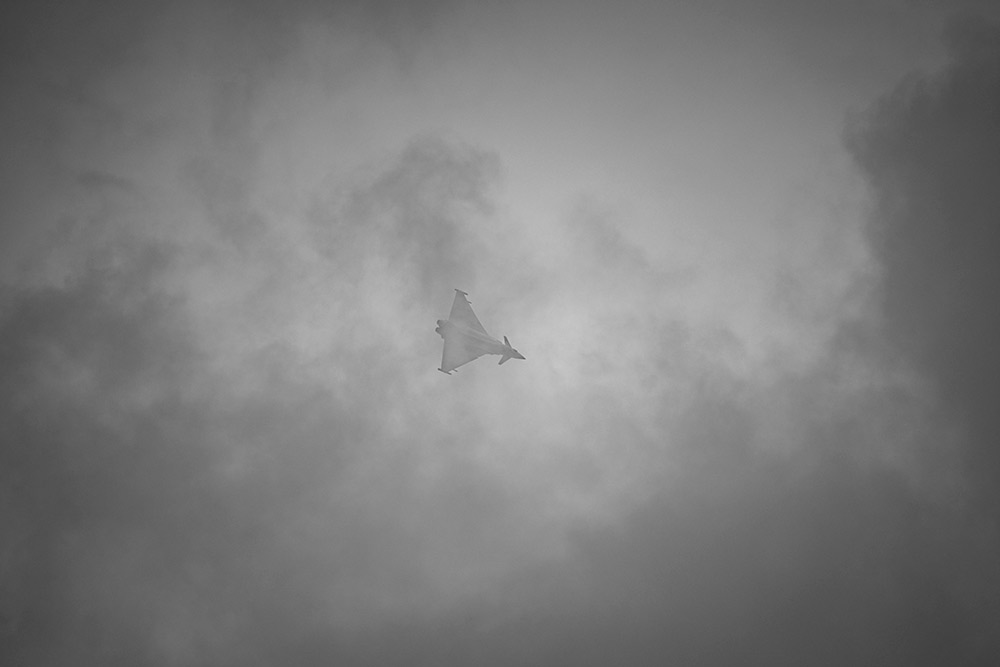 Italian Typhoon Sony A7R V – Sony FE 600mm f4 GM OSS 1/2500 – f4 – ISO 100 (Converted to Black and White in Lightroom)