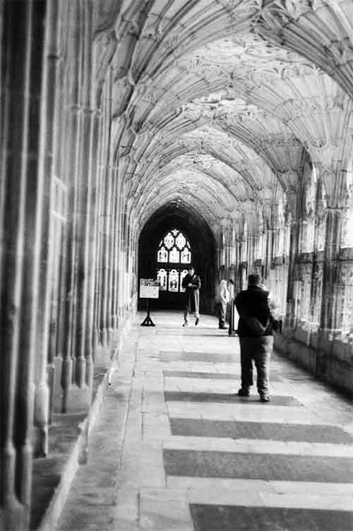 Leica M6, HP5, Gloucester Cathedral