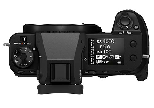 Fujifilm GFX 50s II Top