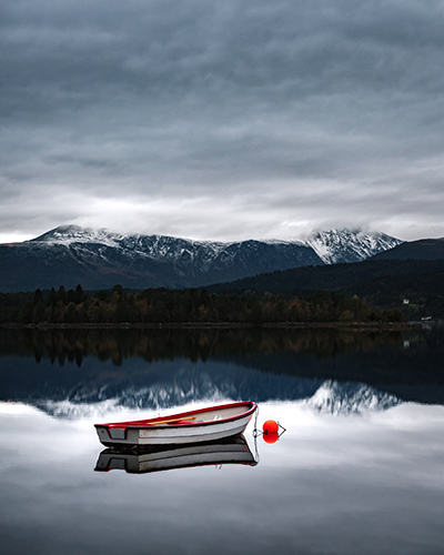 Image of lake in Norway taken on GFX 50s II