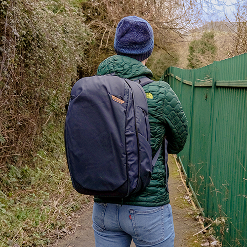 Peak Design Travel Backpack 30L Midnight Blue Back