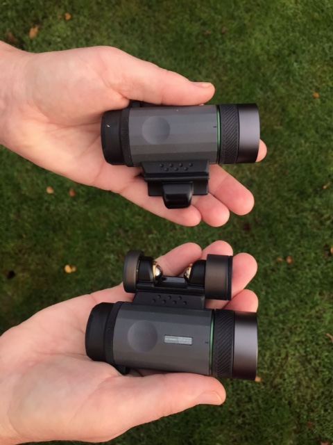 Pentax Binoculars Split Apart