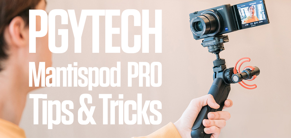 PGYTECH Mantispod Vlogging Tripod Tips & Tricks