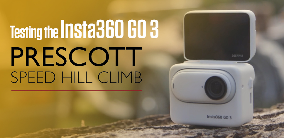 Testing the Insta360 GO 3 up Prescott Hill Climb