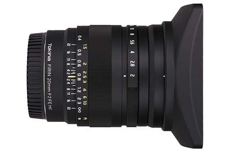 Tokina FiRIN 20mm f2 Lens - Sony FE mount