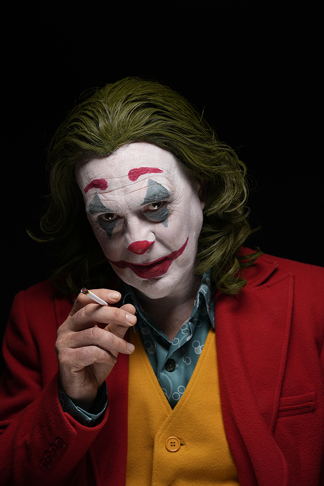 Graham Brodie as the Joker photograped on Sony a7 IV