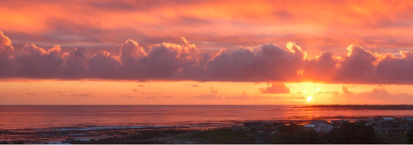 Sunset taken with soft graduated filter - Taken by Fred van Leeuwen