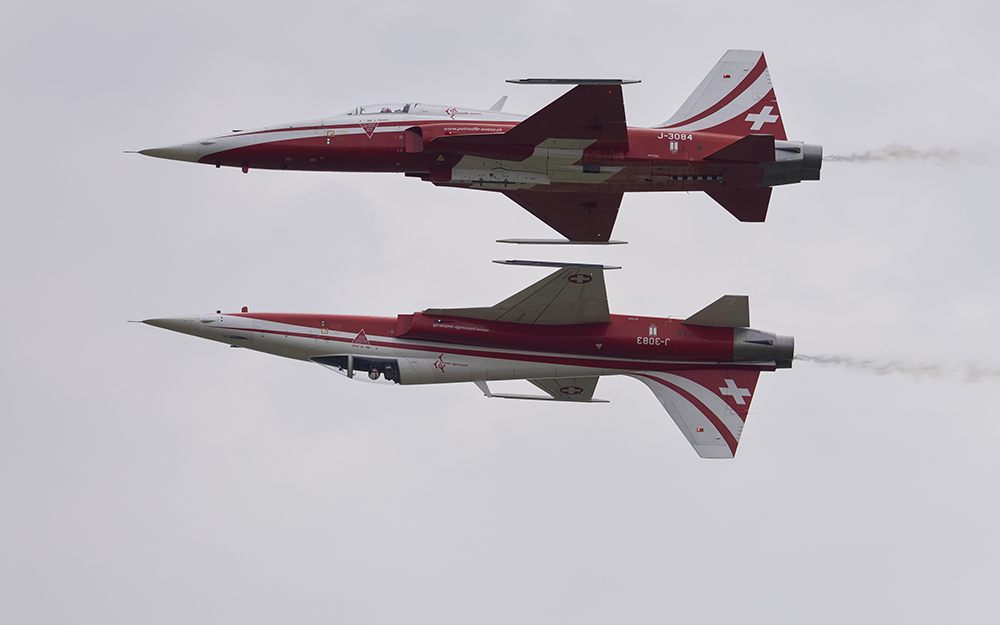 Swiss Air Force Patrouille Suisse 1:2000 f3.5 ISO100