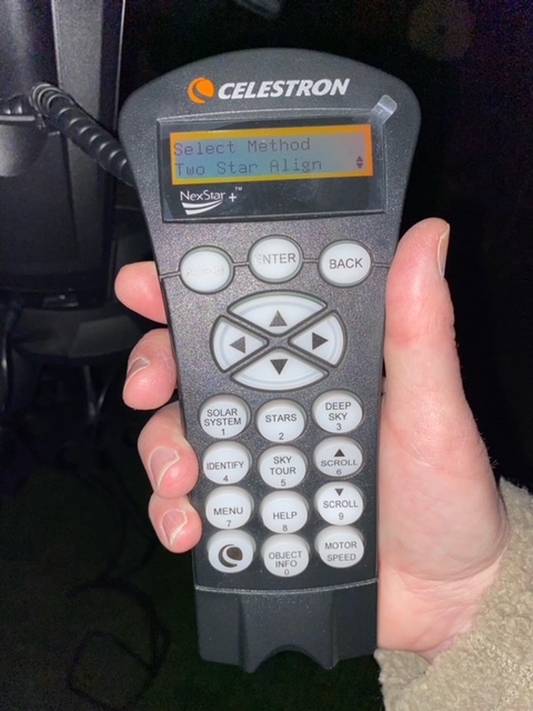 Two-Star Align Celestron NexStar 8SE