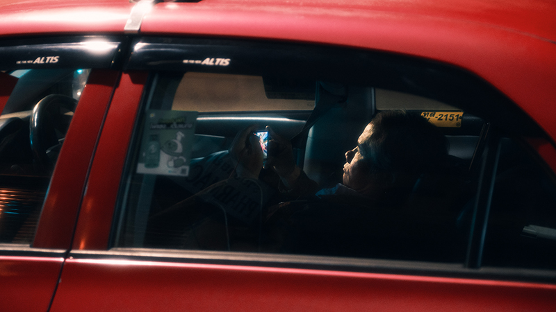 Fujifilm X-H2 sample image - Thailand man in car