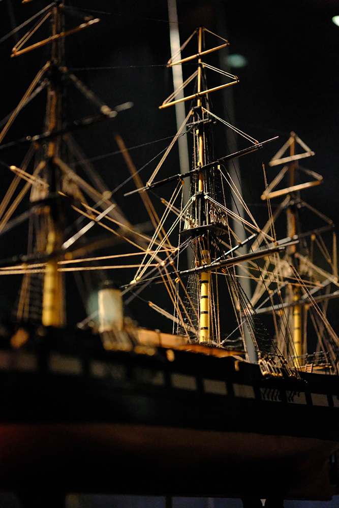 Model ship taken on Fujifilm X-H2