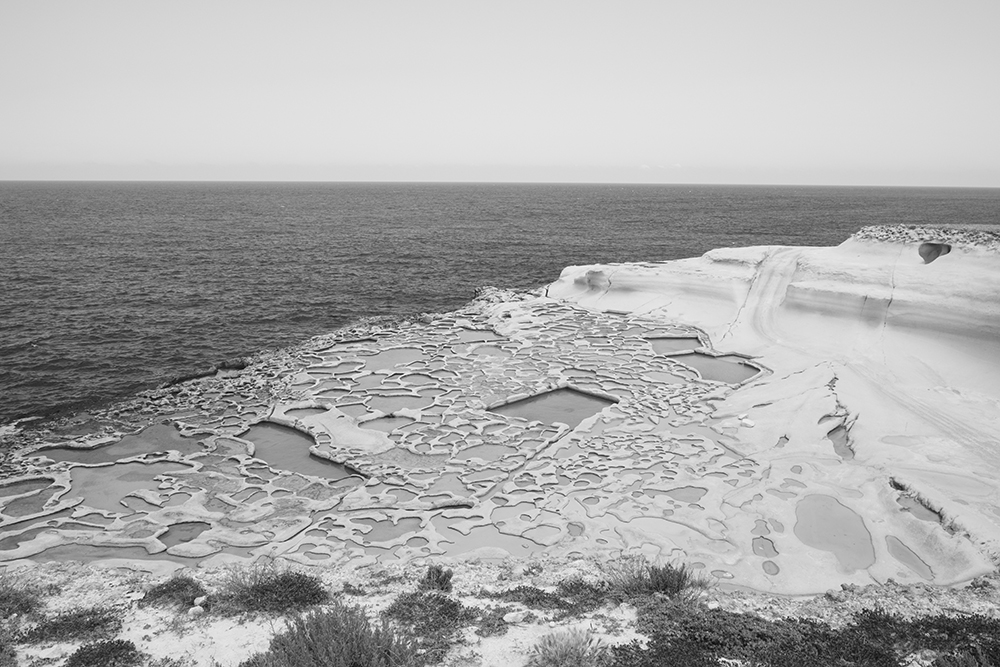 Maltese Salt Farm photographed on Fujifilm X-S20