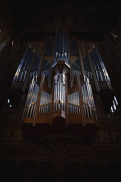 Organ in Manchester Cathedral taken on Nikon Z6 II