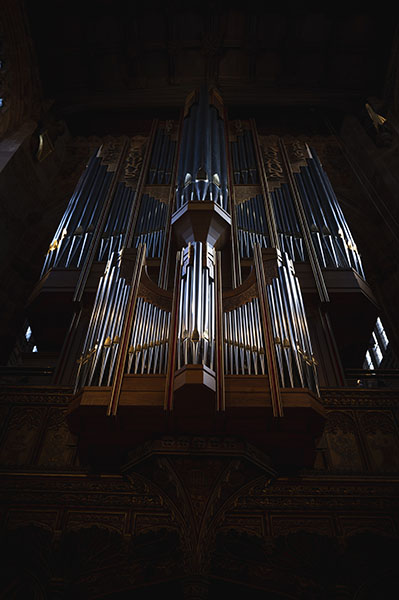 Organ in Manchester Cathedral taken on Nikon Z6 II