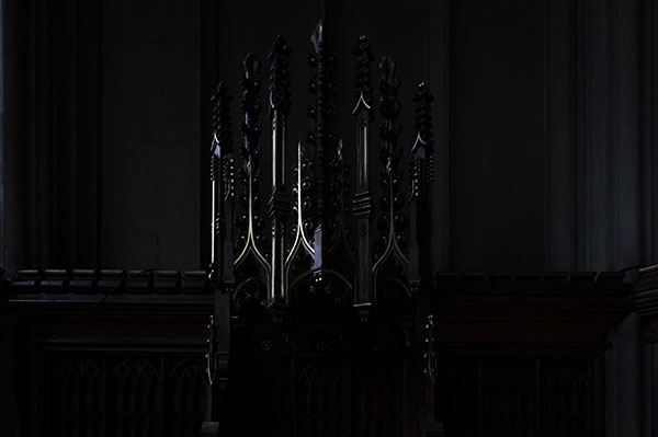 Alter chair in Manchester Cathedral taken on Nikon Z6 II