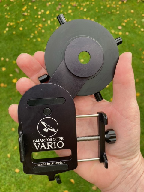 Smartoscope Vario-Adapter set up