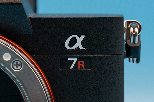 Close up of Sony A7R Camera Body