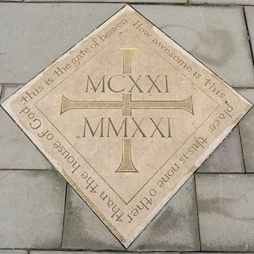 church plaque