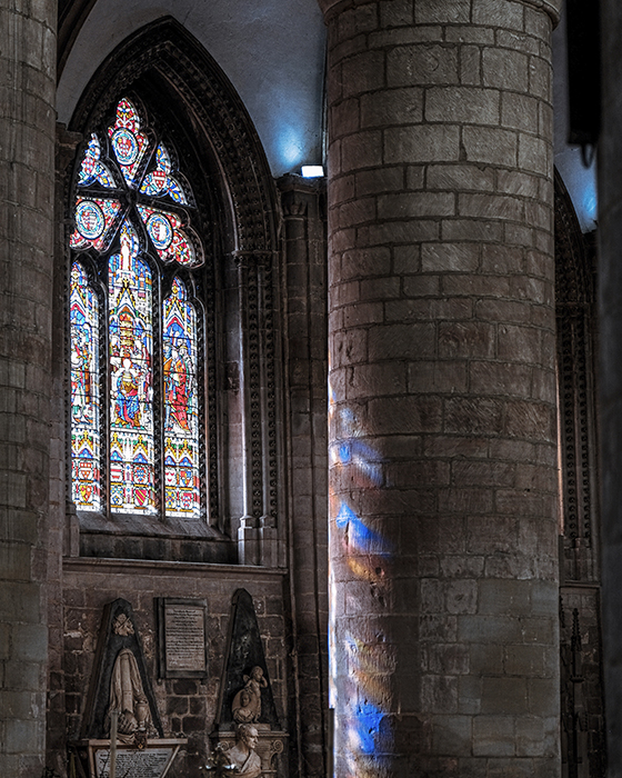 Gloucester Cathedral Stained Glass shot on Tamron 17-70mm