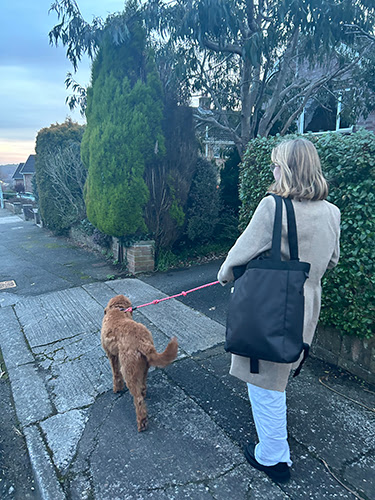 Tote as shoulder bag