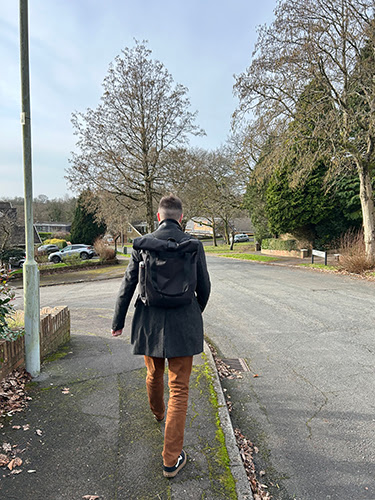 Tote as backpack