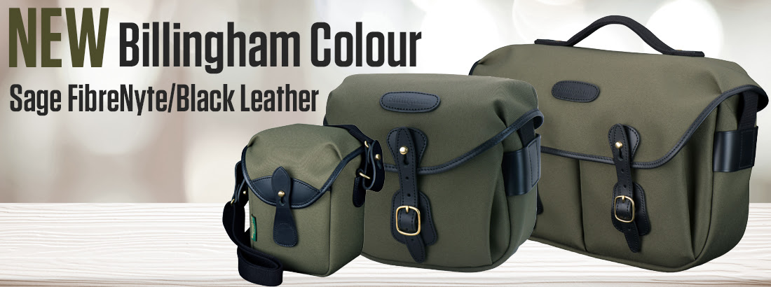 New Billingham Colour - Sage FibreNyte/Black Leather