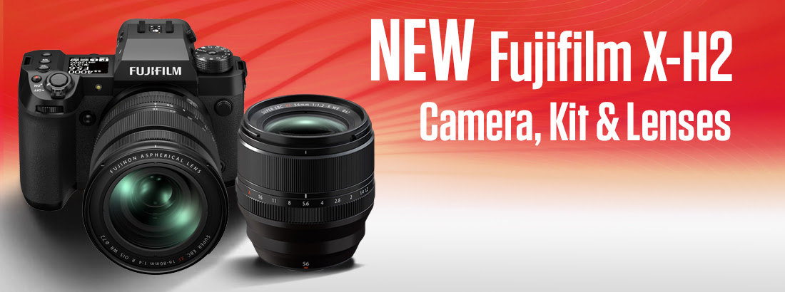 New Fujifilm X-H2 Camera and New Lenses