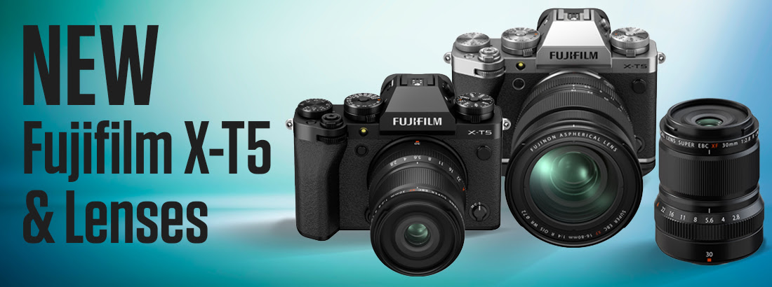 New Fujifilm X-T5 and Lenses