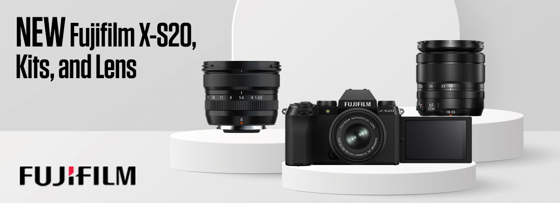 New Fujifilm X-S20 Kits and Lens