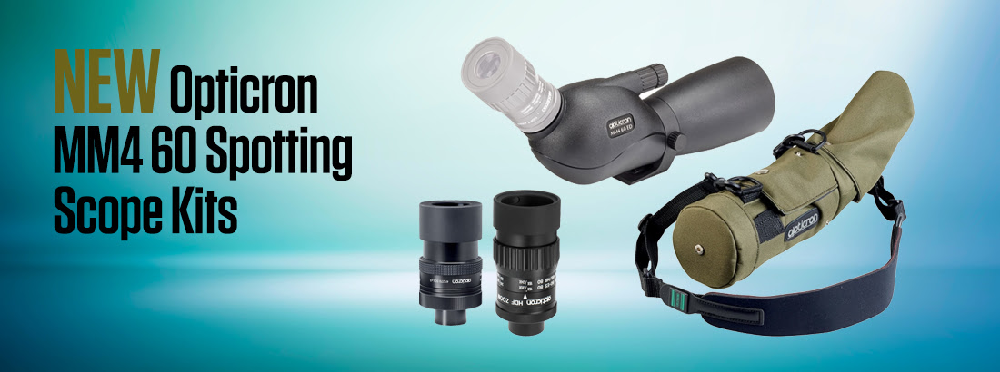 New Opticron MM4 60 Spotting Scope Kits