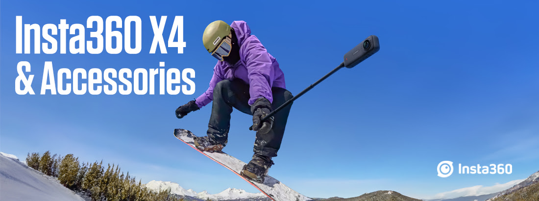 New Insta360 X4 and Accessories