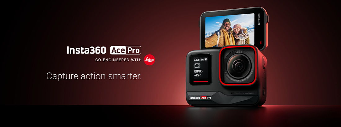Insta360 Ace Pro Kits and Accessories Landing Page Banner