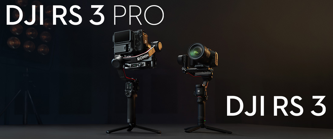 DJI RS 3 Pro Gimbal and DJI RS 3 Gimbal