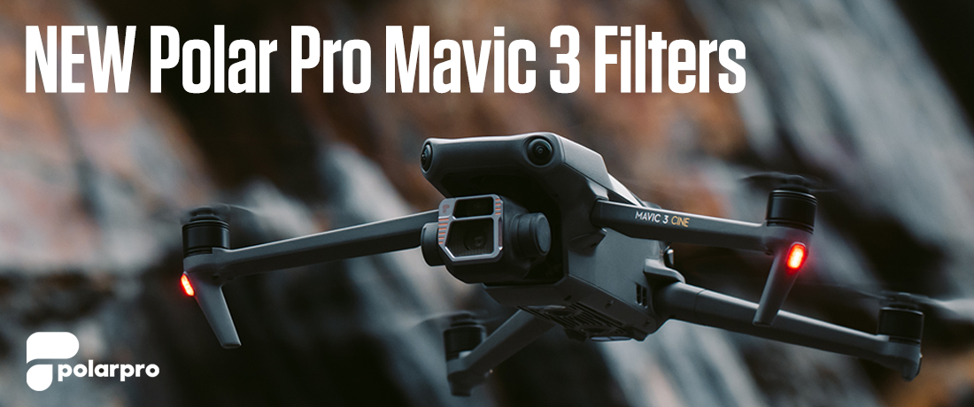 Polar Pro Mavic 3 Filter on DJI Mavic Cine Drone