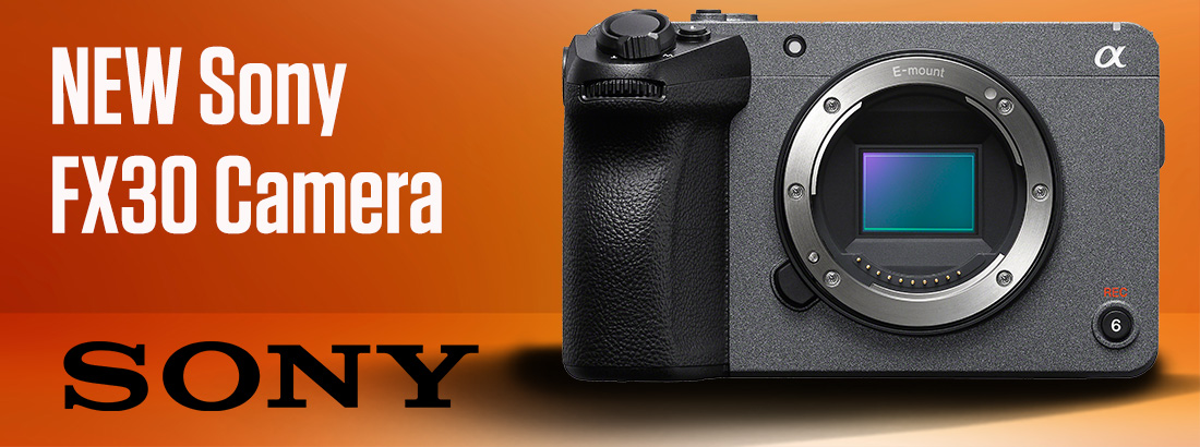 Sony FX30 Landing Page Banner