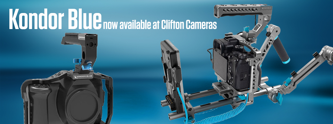 Kondor Blue now available at Clifton Cameras