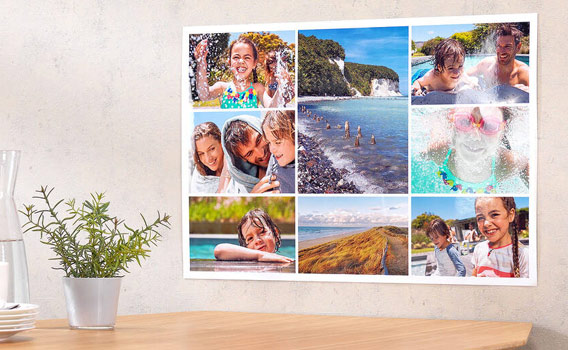 Order photo posters and collages