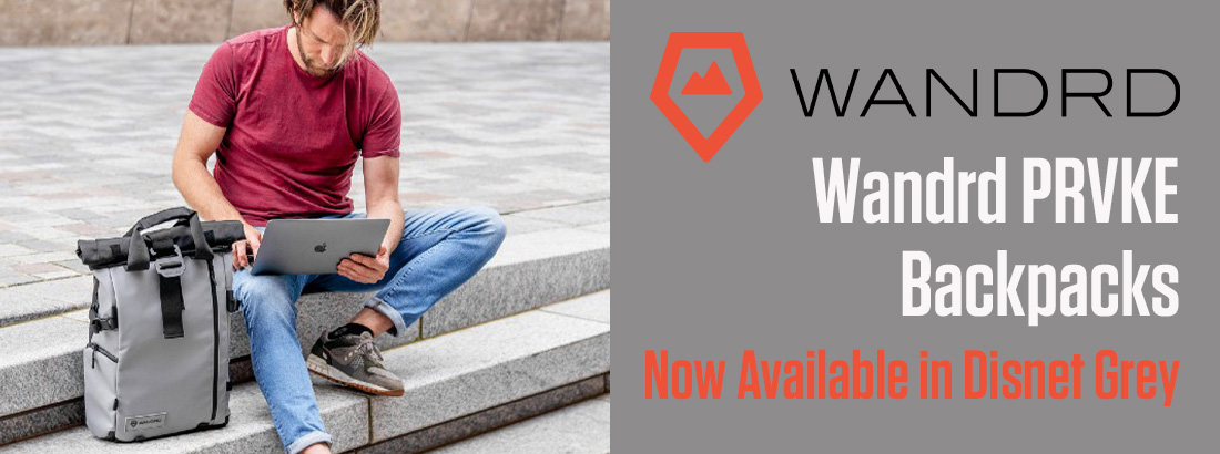 Wandrd PRVKE Backpacks Now Available in Disnet Grey